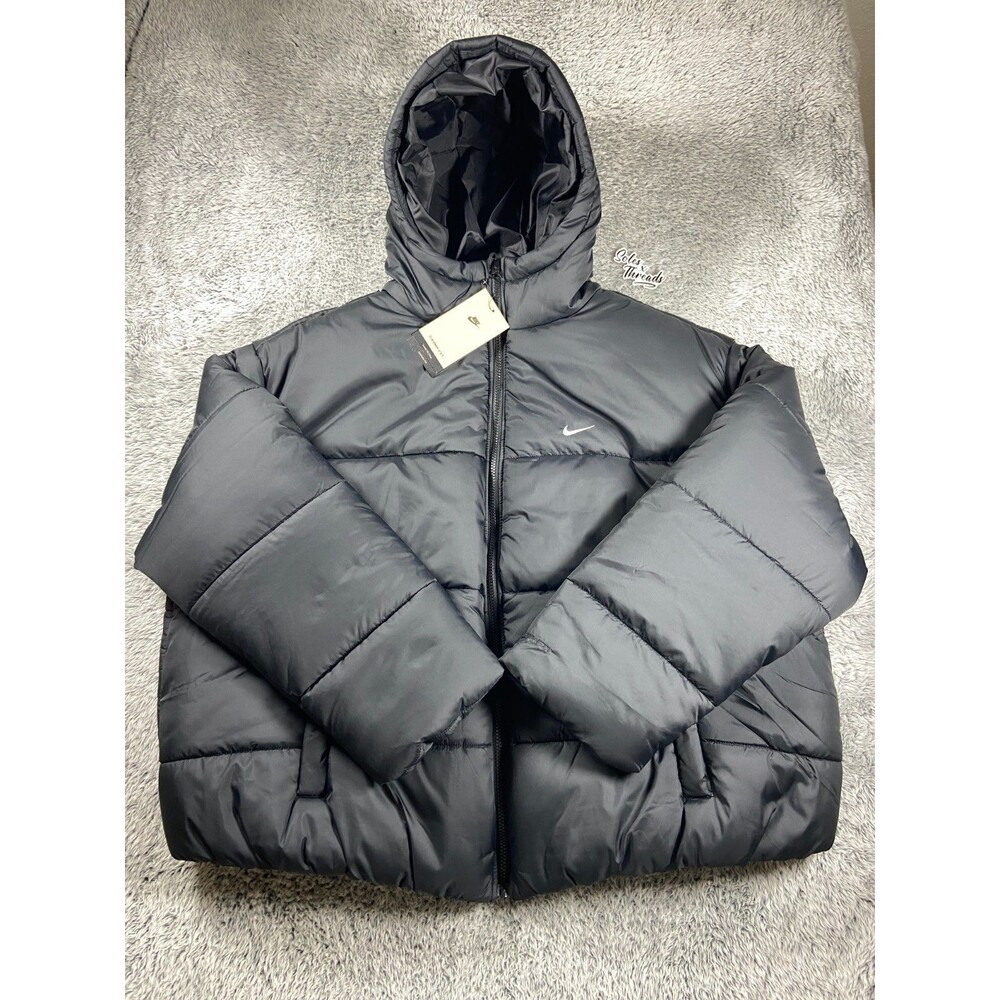 Nike NSW Classic Puffer Therma-FIT Loose Fit Hooded Jacket Size 2X Women Plus
